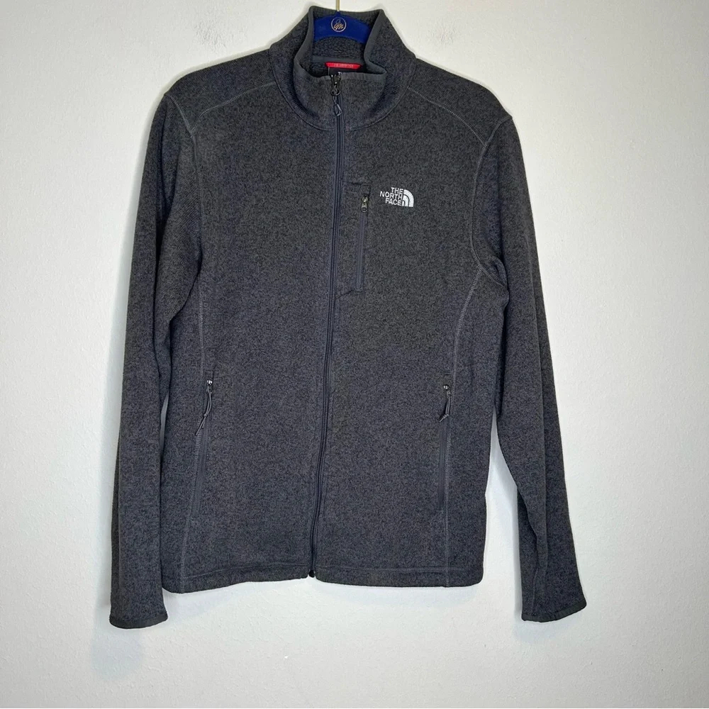 The North Face Men's Sweater Fleece Charcoal‎ Performance Jacket